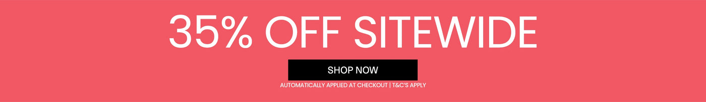 35% off sitewide desktop banner