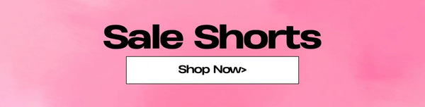 sale shorts tile banner