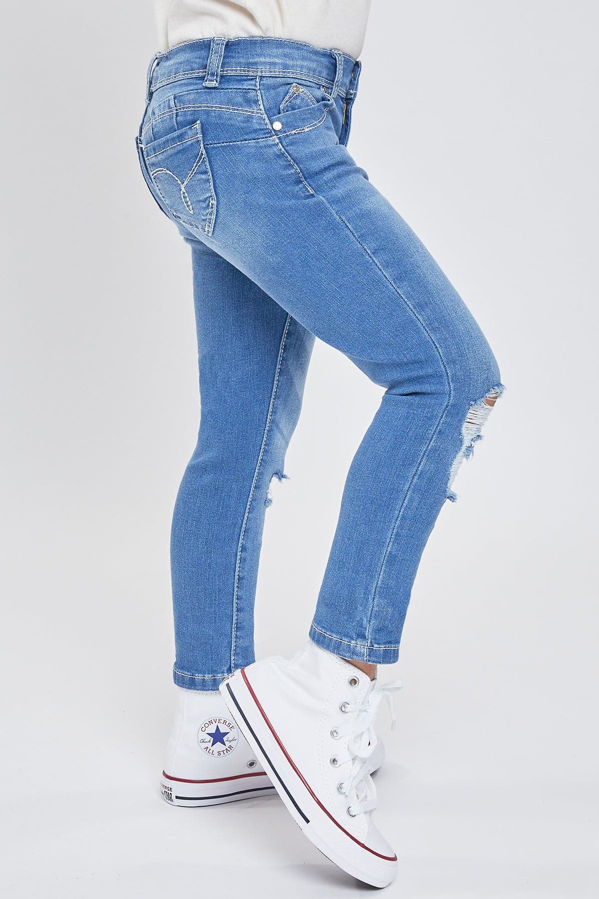 M Medium Blue Rips