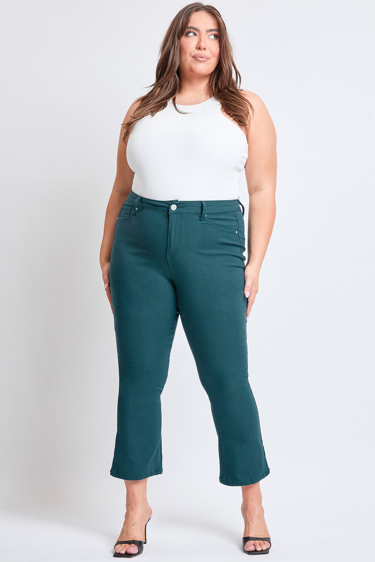 Women´s Plus Hyperstretch Cropped Kick Flare Pants