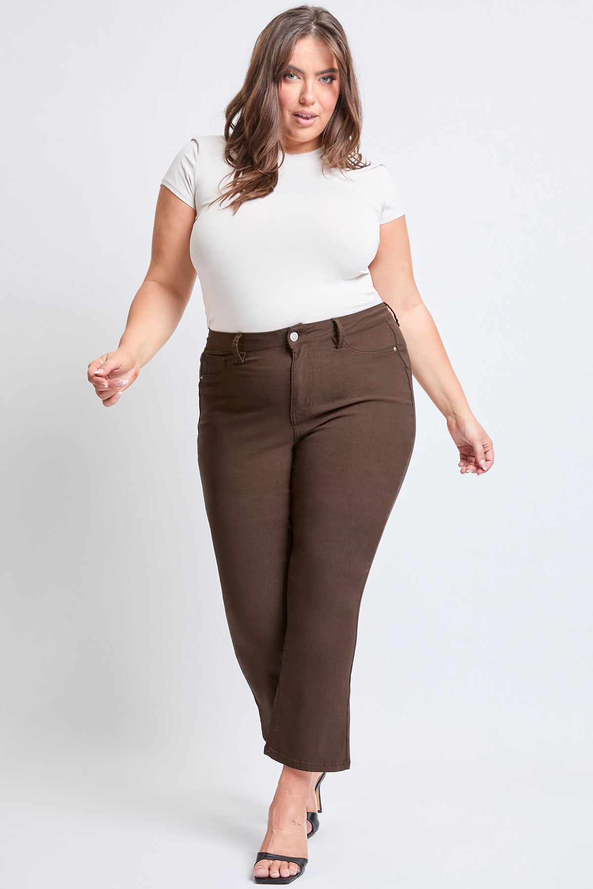 Women´s Plus Hyperstretch Cropped Kick Flare Pants