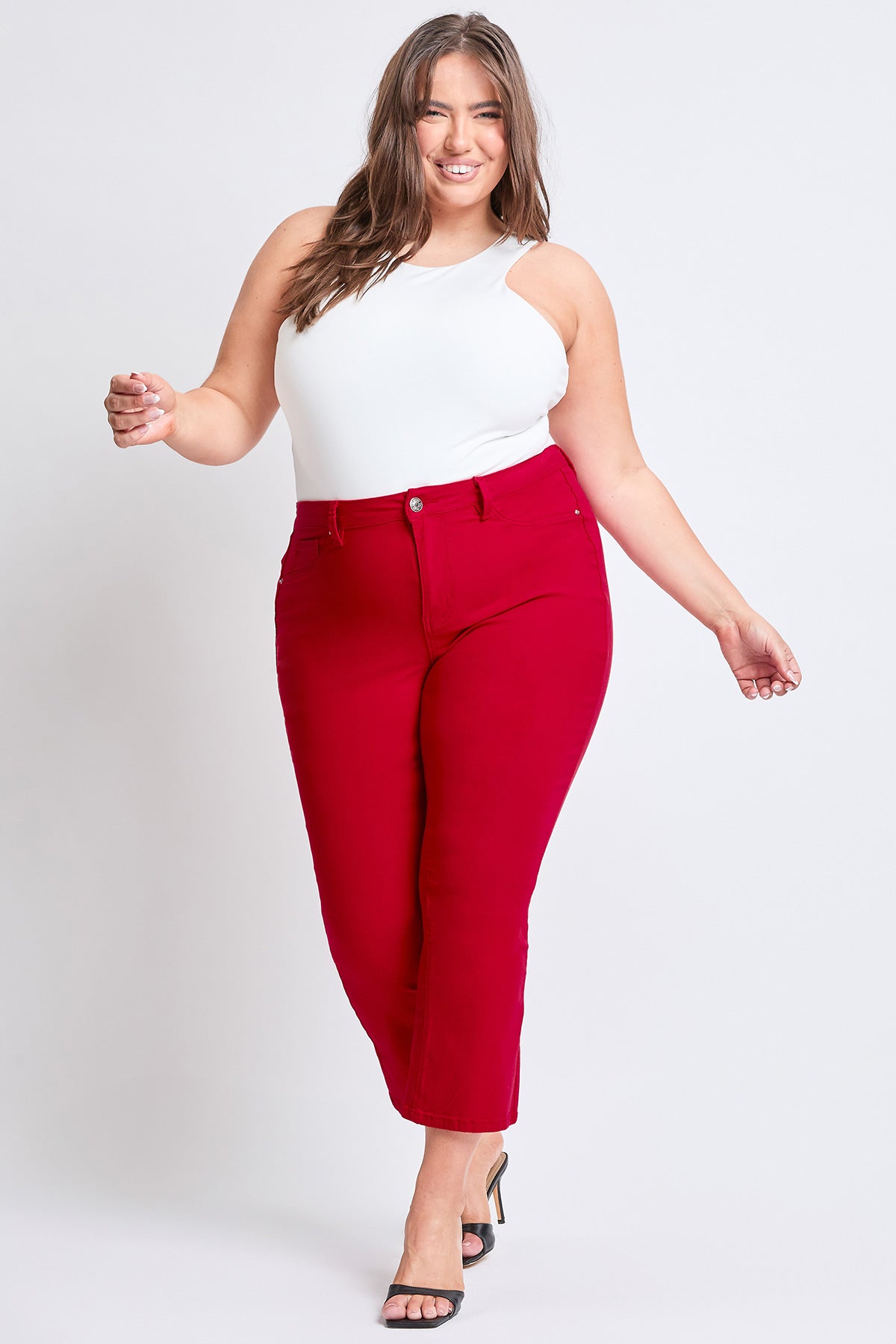 Women´s Plus Hyperstretch Cropped Kick Flare Pants