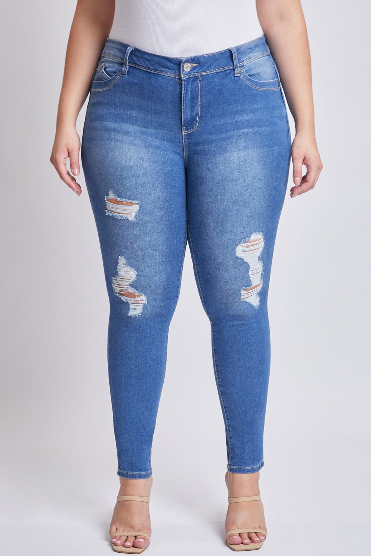 M Medium Blue Rips