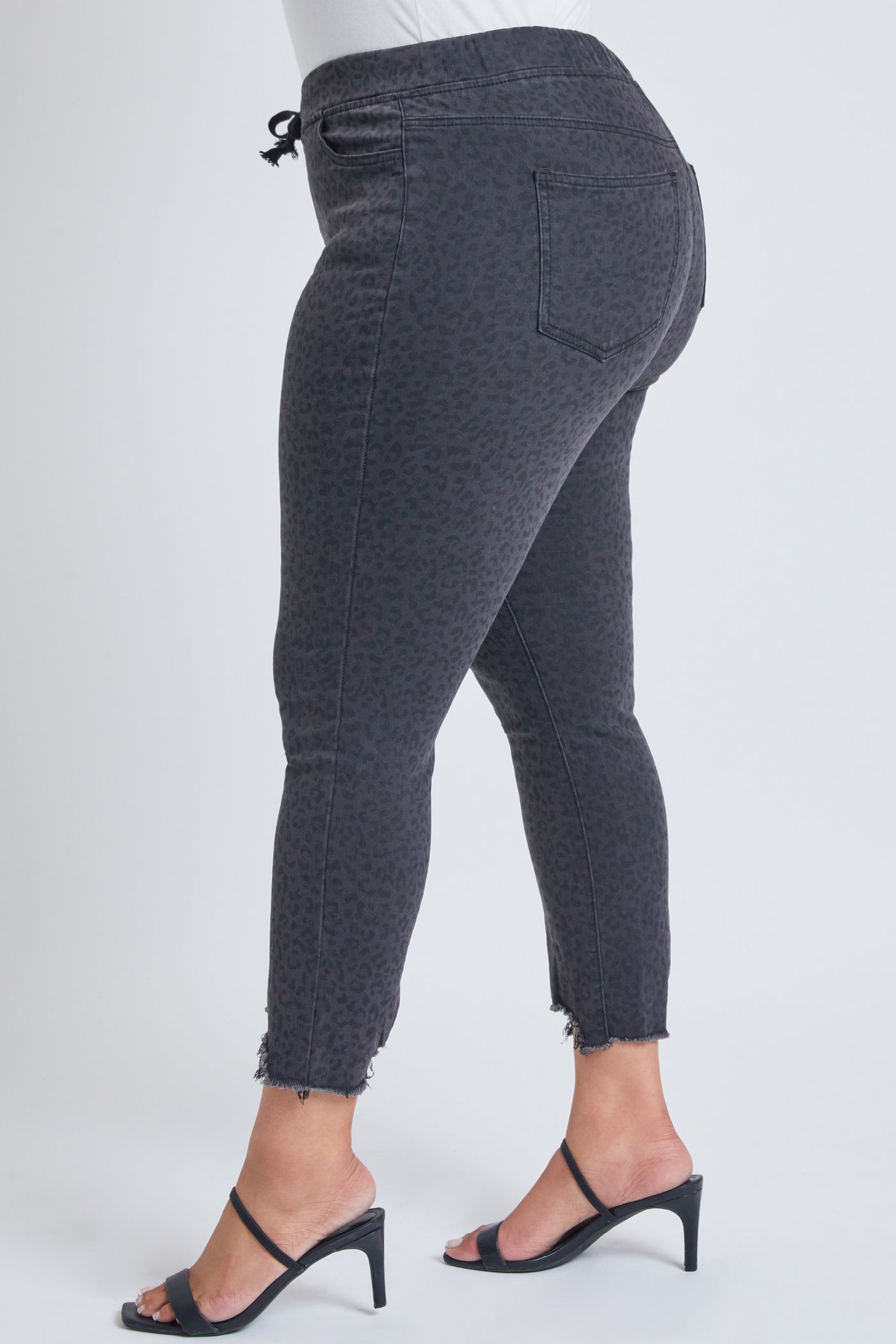Women's Plus Denim Ankle Jogger