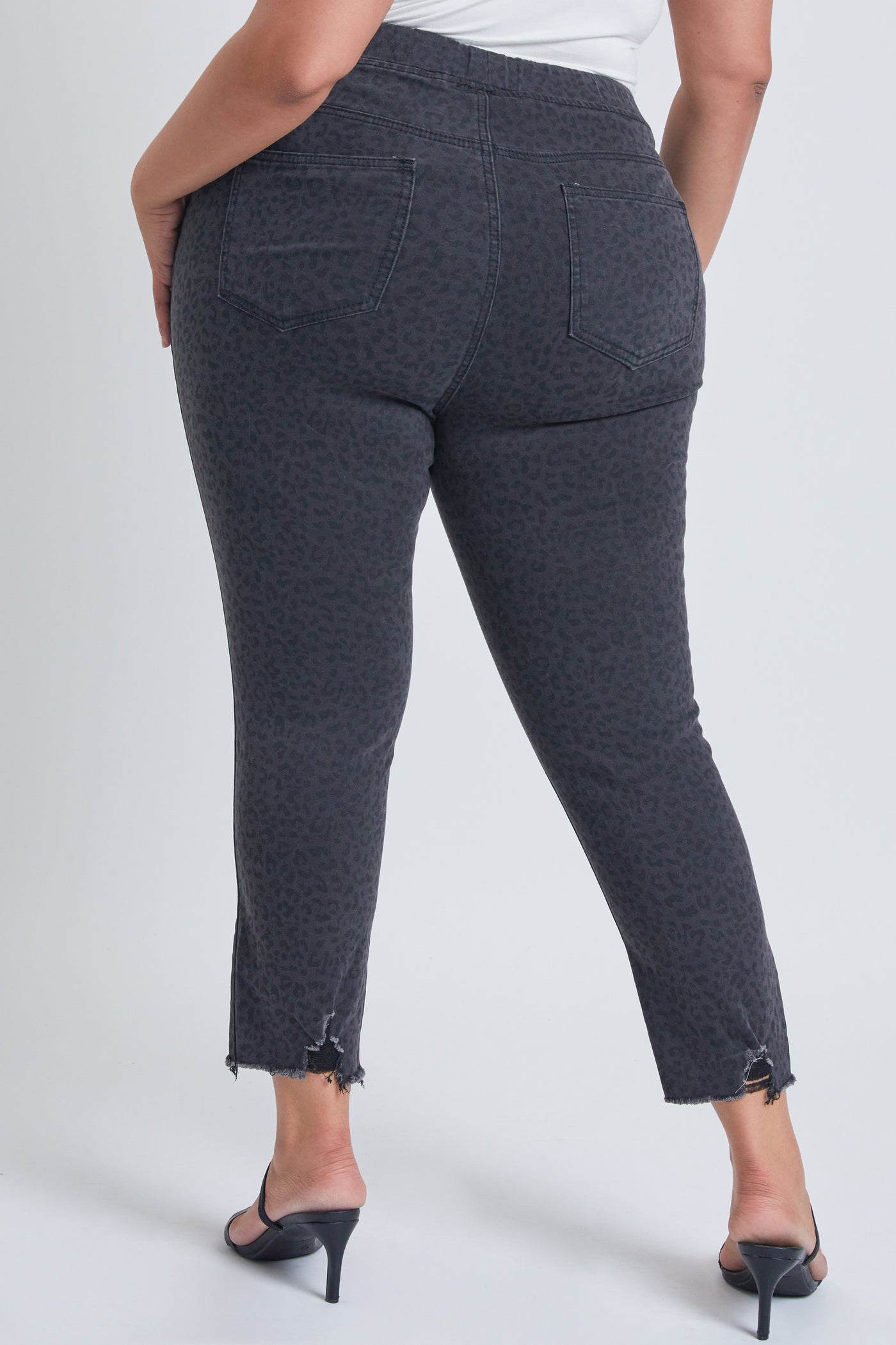 Women's Plus Denim Ankle Jogger