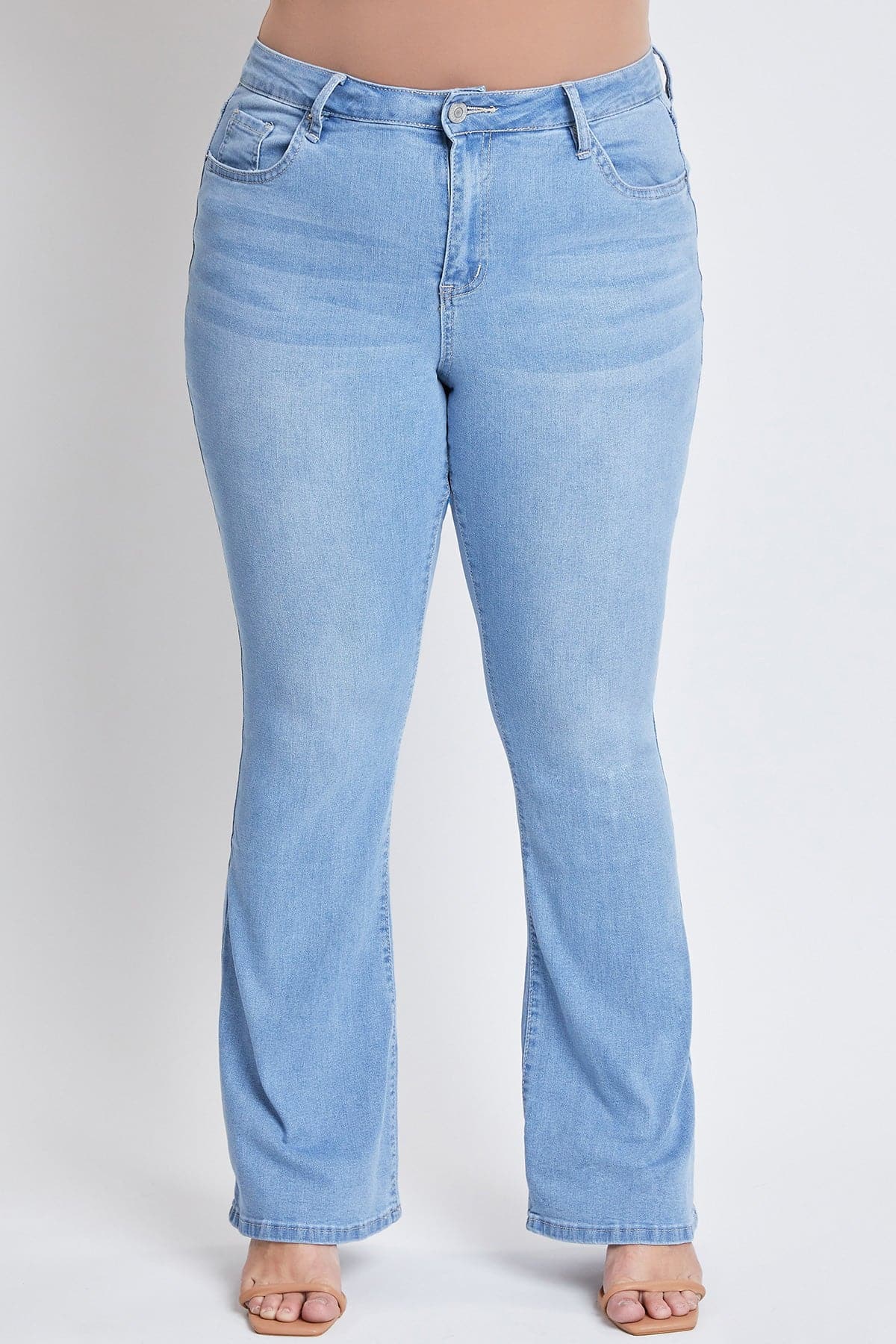 Plus Size Women's Flare Jeans