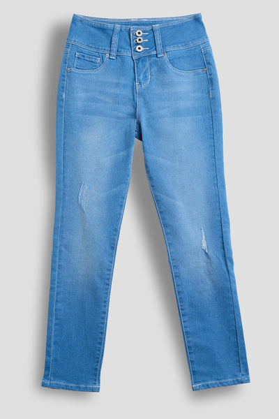 L Light Blue Rips