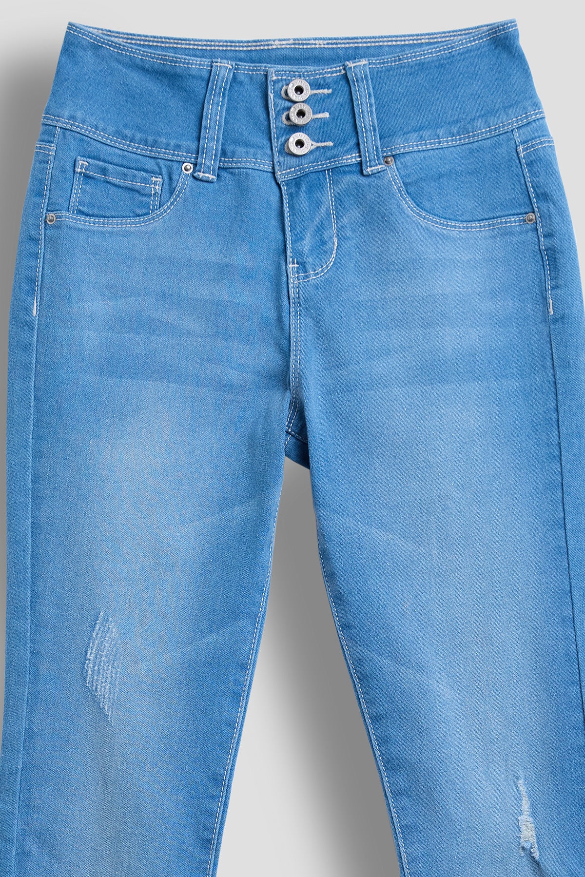 L Light Blue Rips