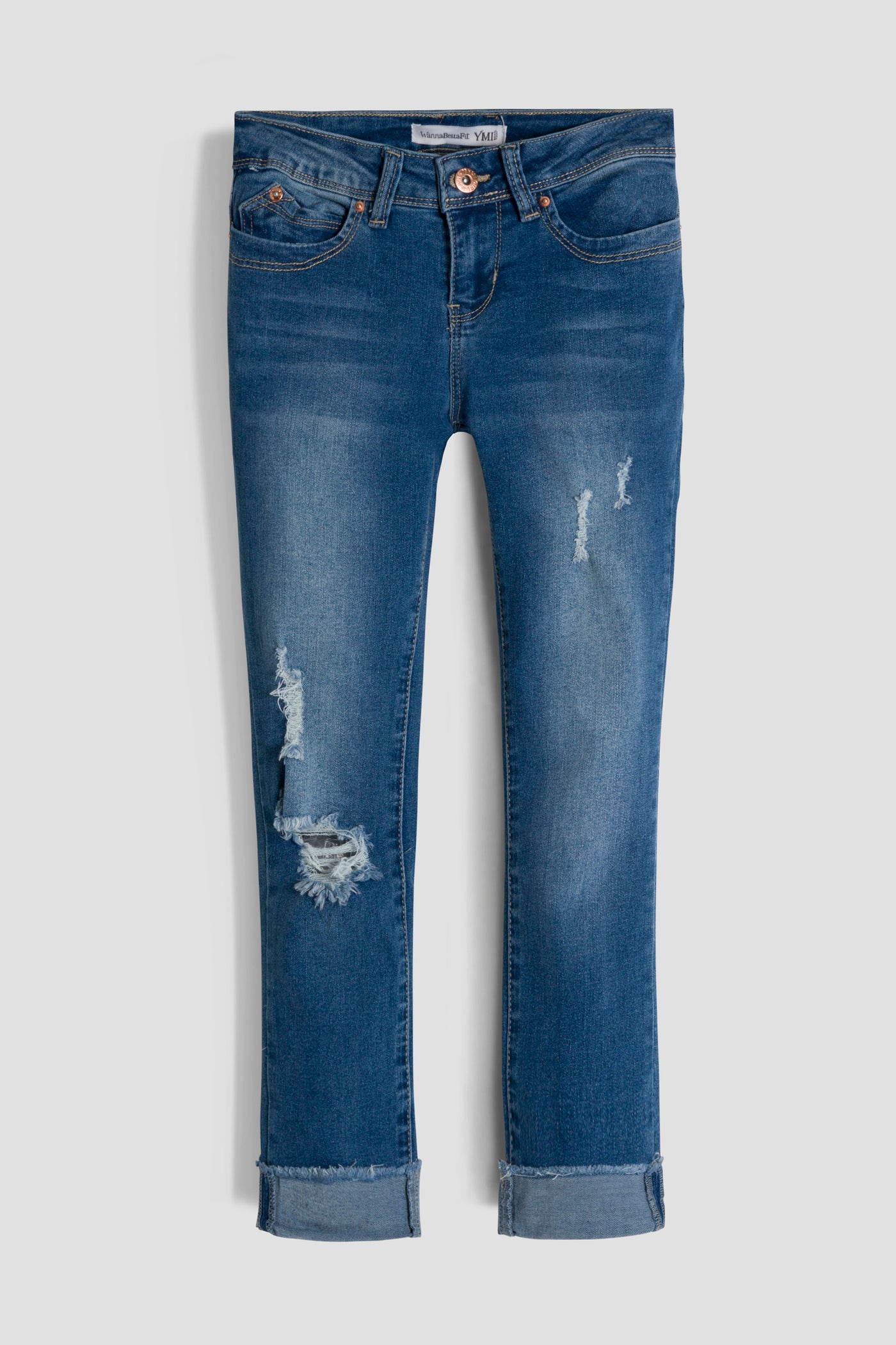 M Medium Blue Rips