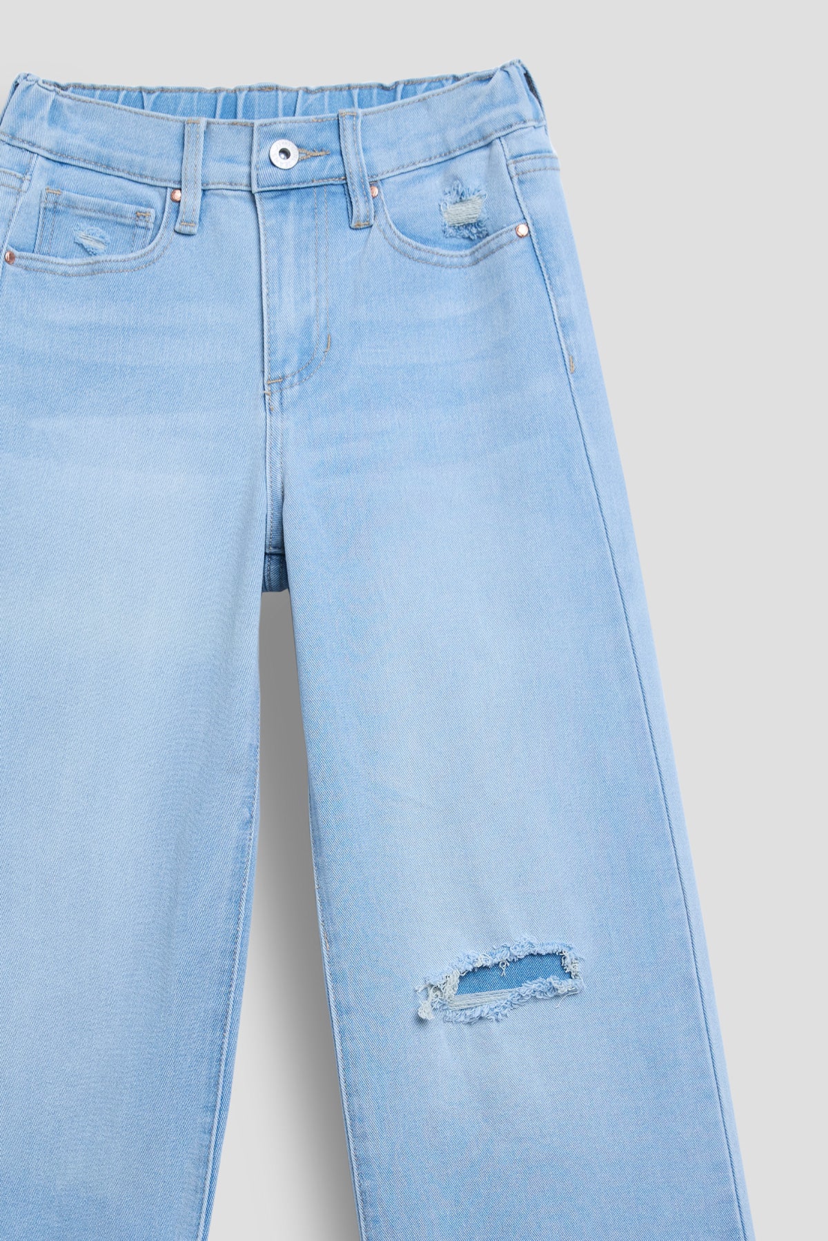 L Light Blue Rips