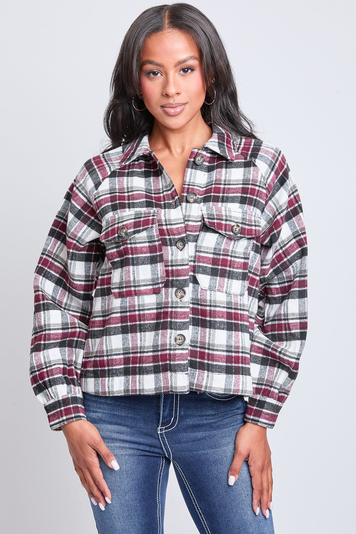 Burgundy Plaid