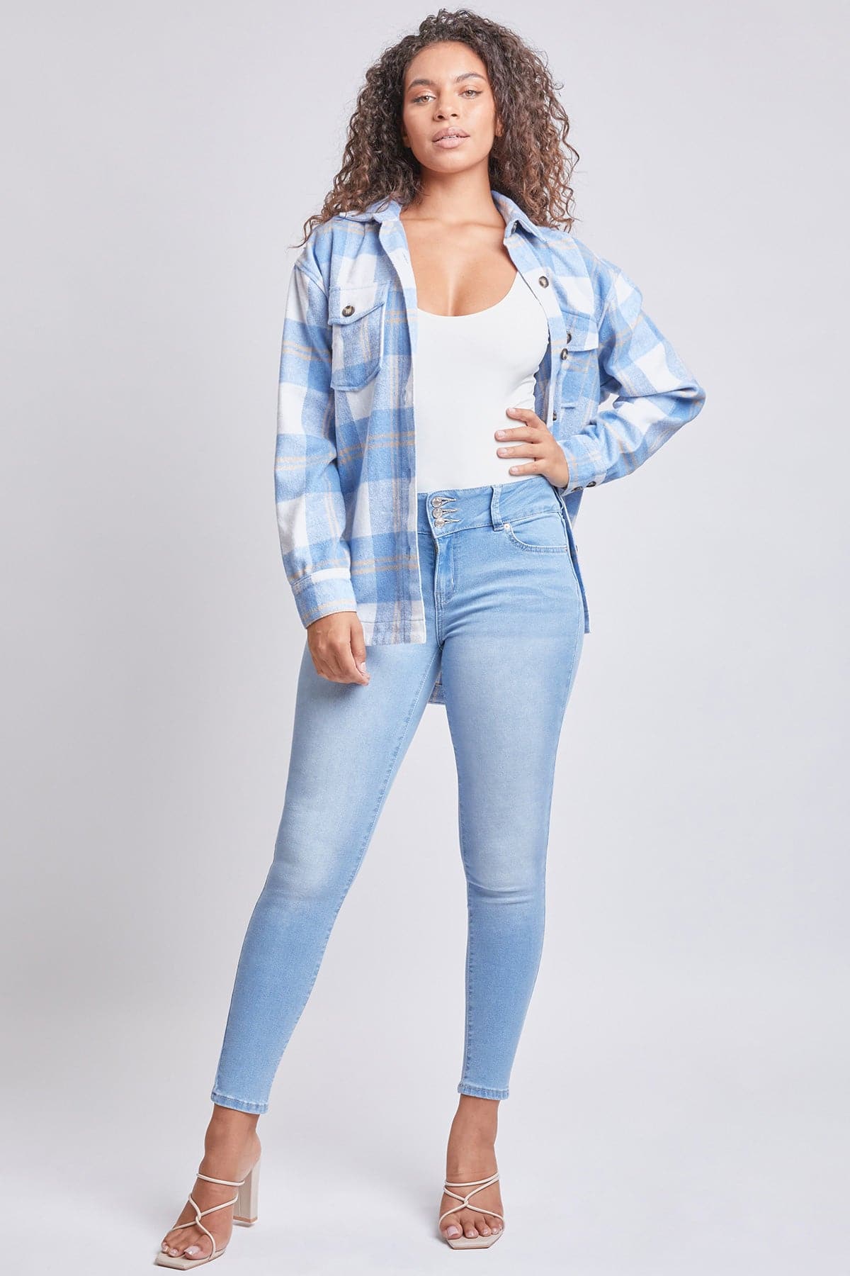 Baby Blue Plaid