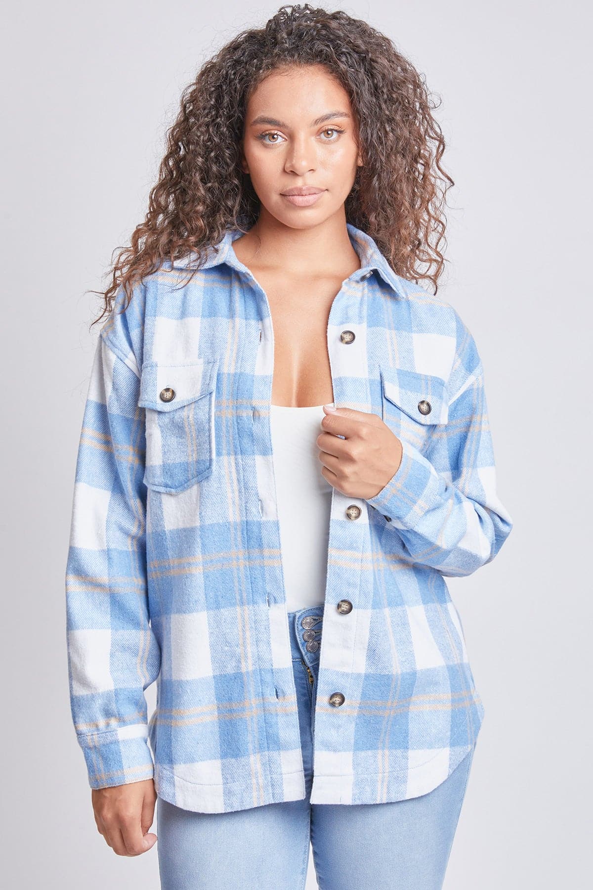 Baby Blue Plaid