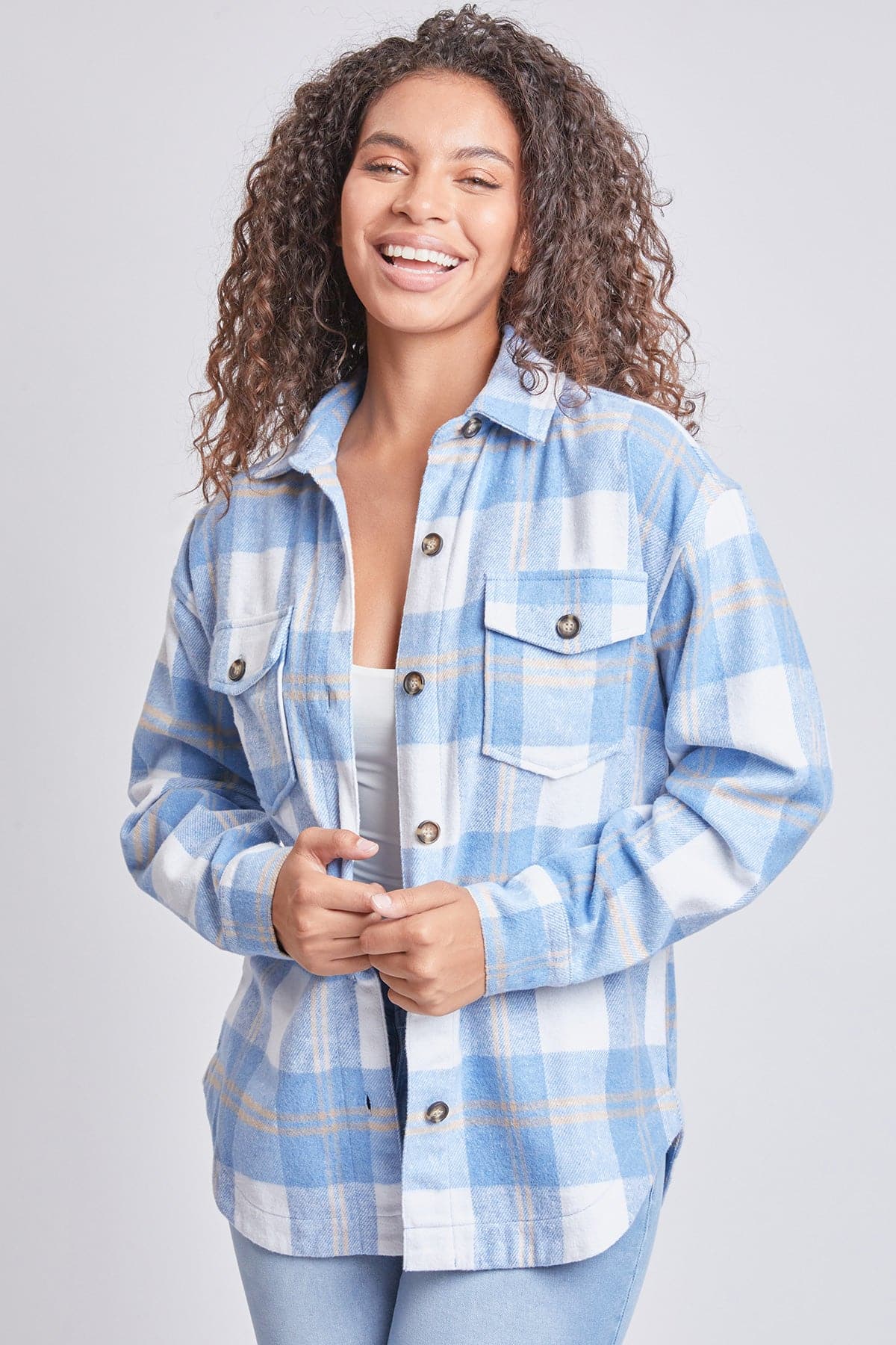 Baby Blue Plaid