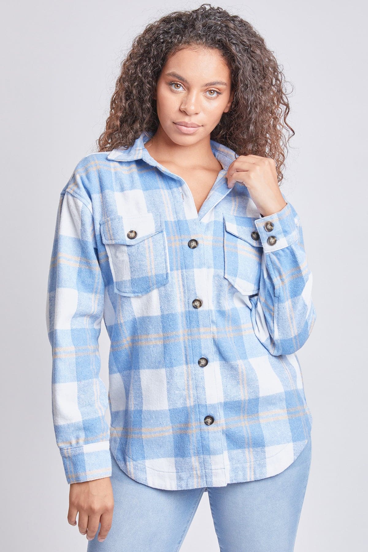 Baby Blue Plaid