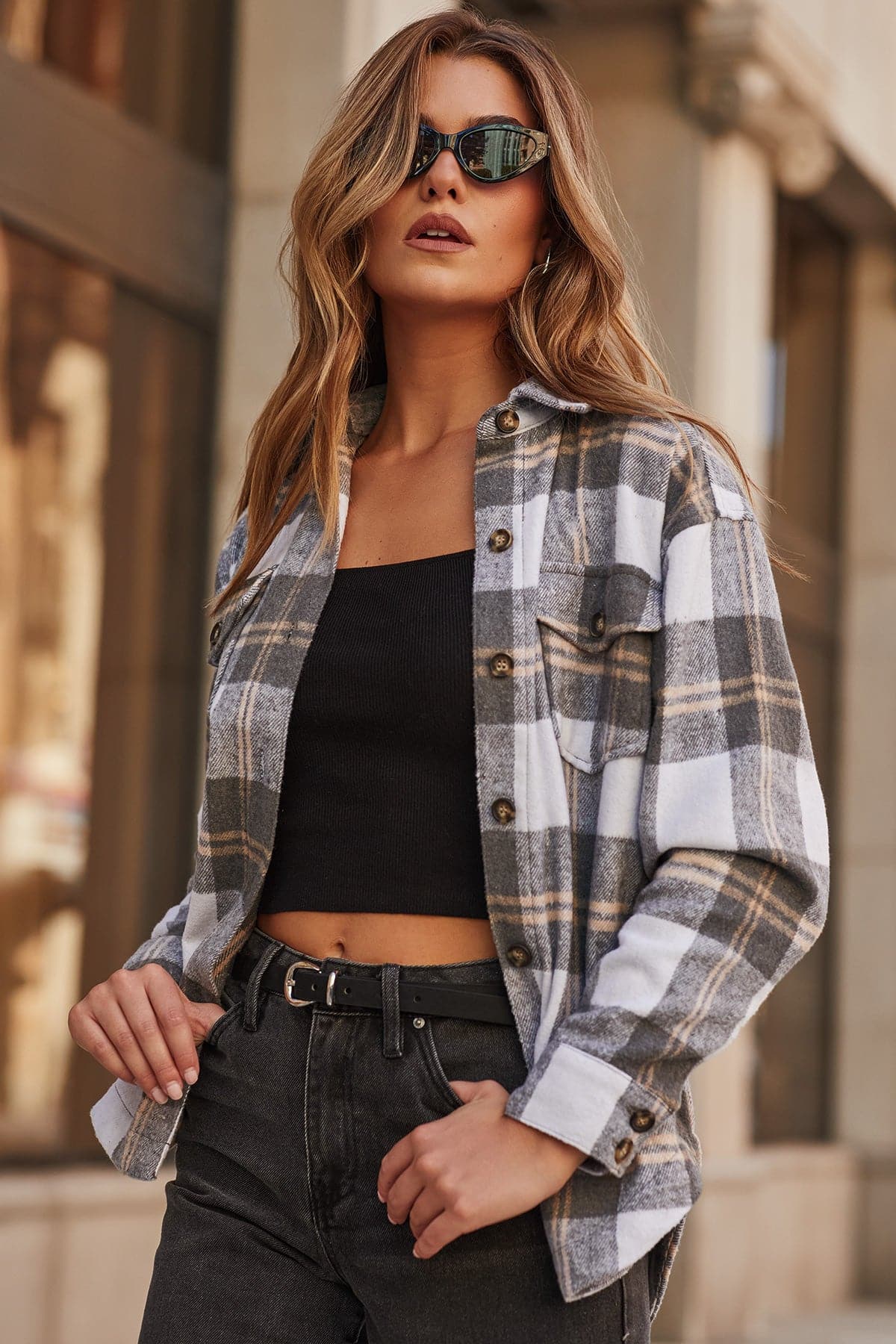 Grey Plaid