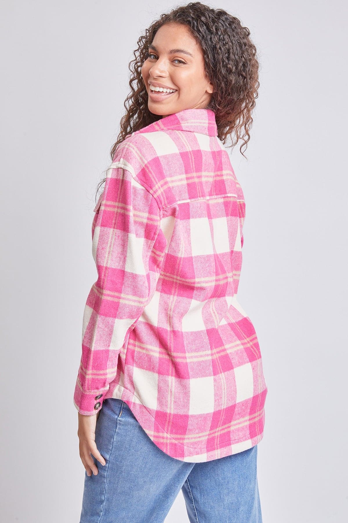 Pink Khaki Plaid