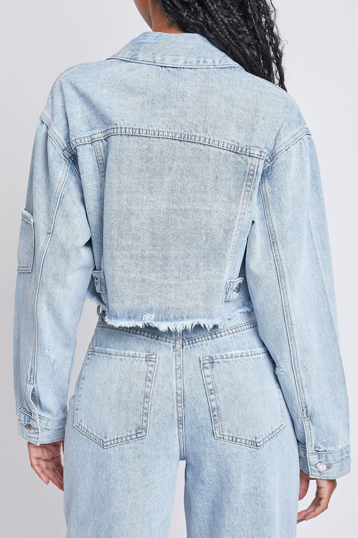 Women's Cropped Denim Jacket