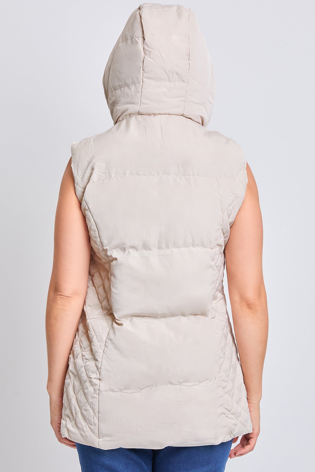 Faux Fur Puffer Vest