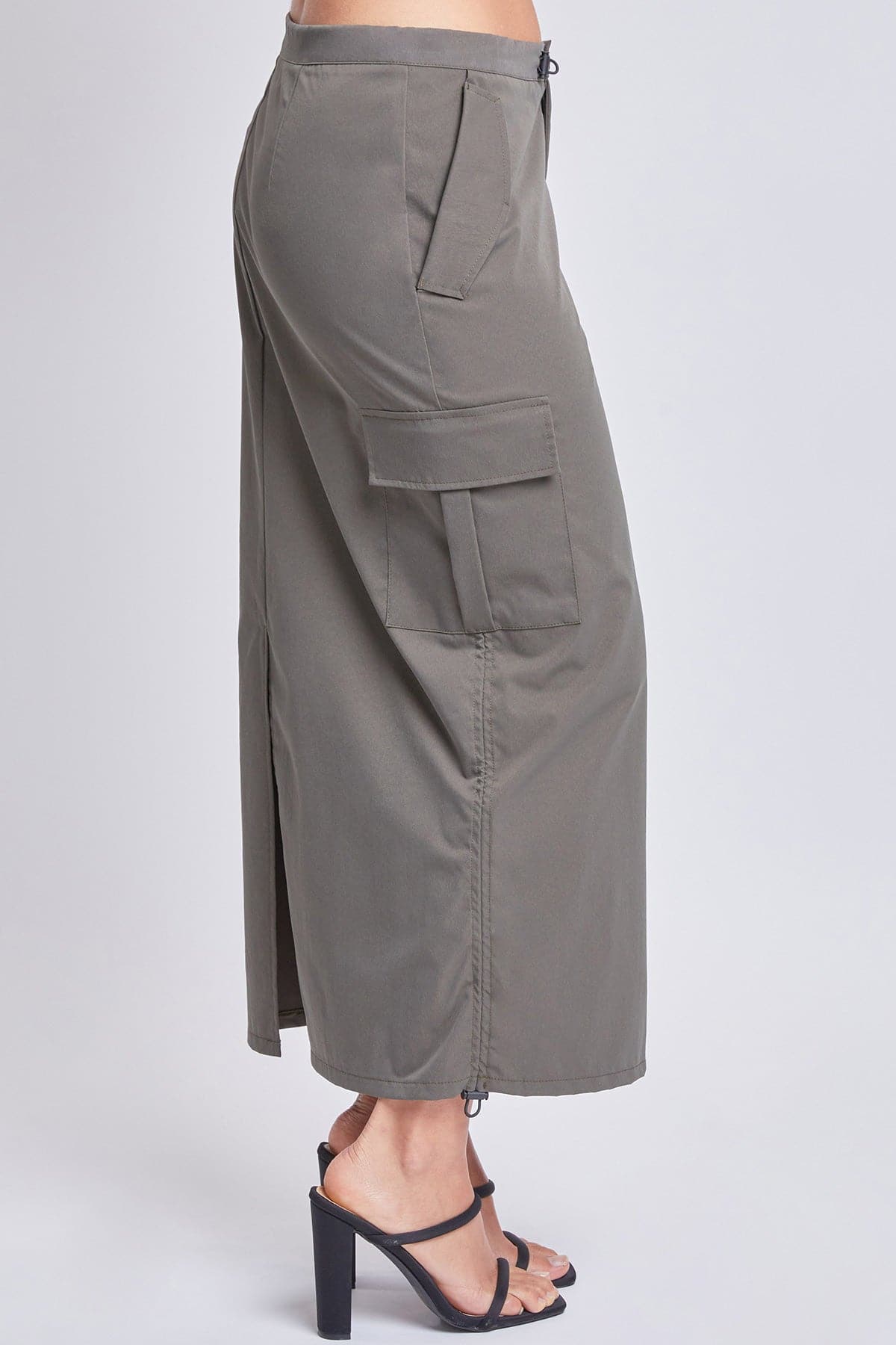 Women's Midi Cargo Parachute Skirt