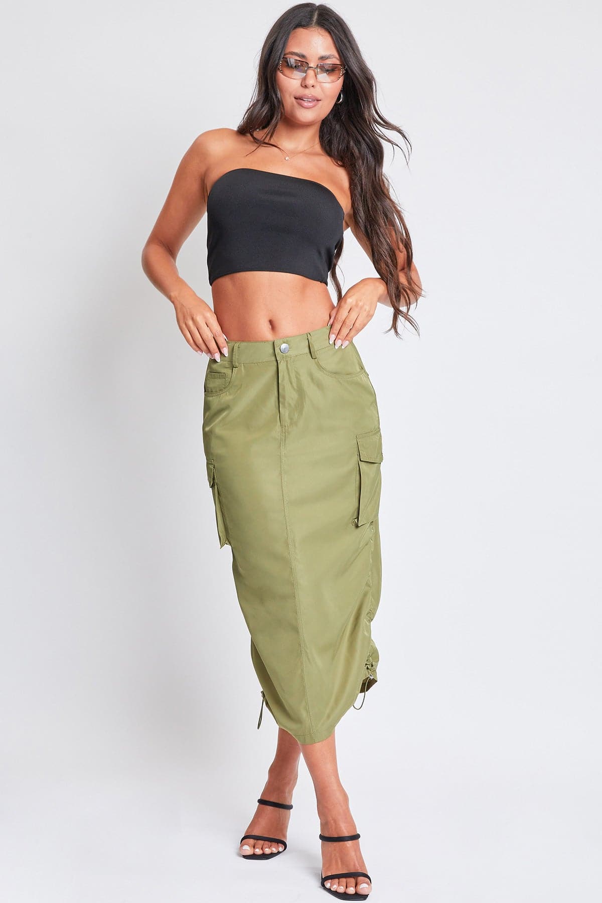 Women's Maxi Cargo Skirt