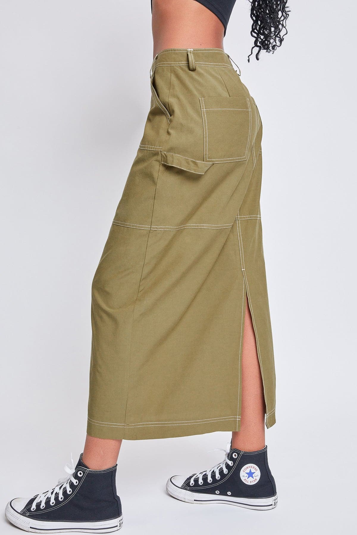 Women's Cargo Maxi Skirt