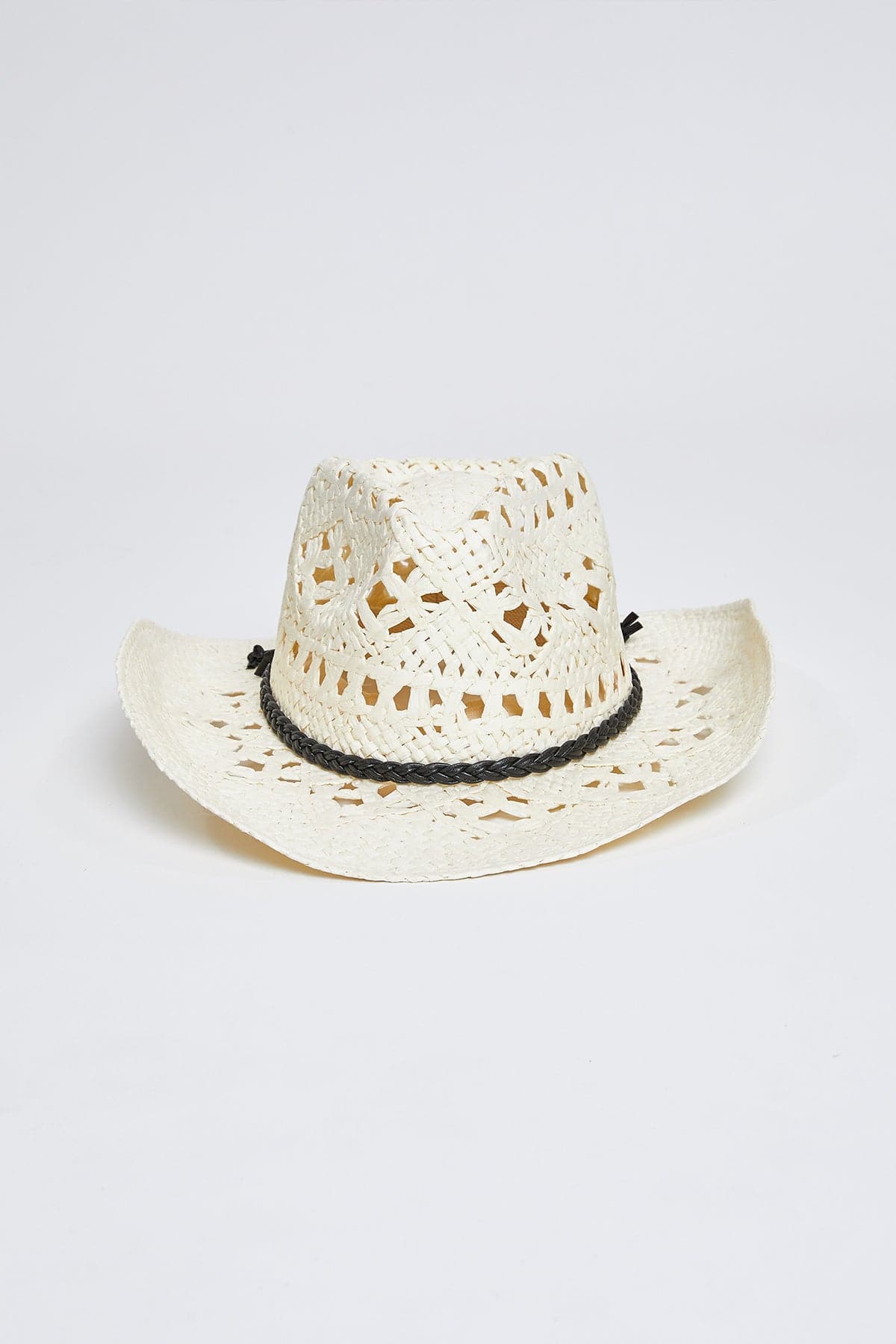 Helena Cream Straw Cowboy Hat