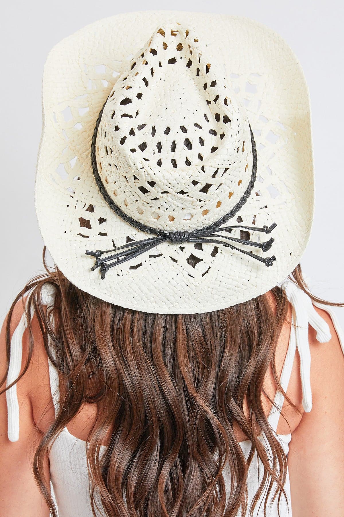 Helena Cream Straw Cowboy Hat