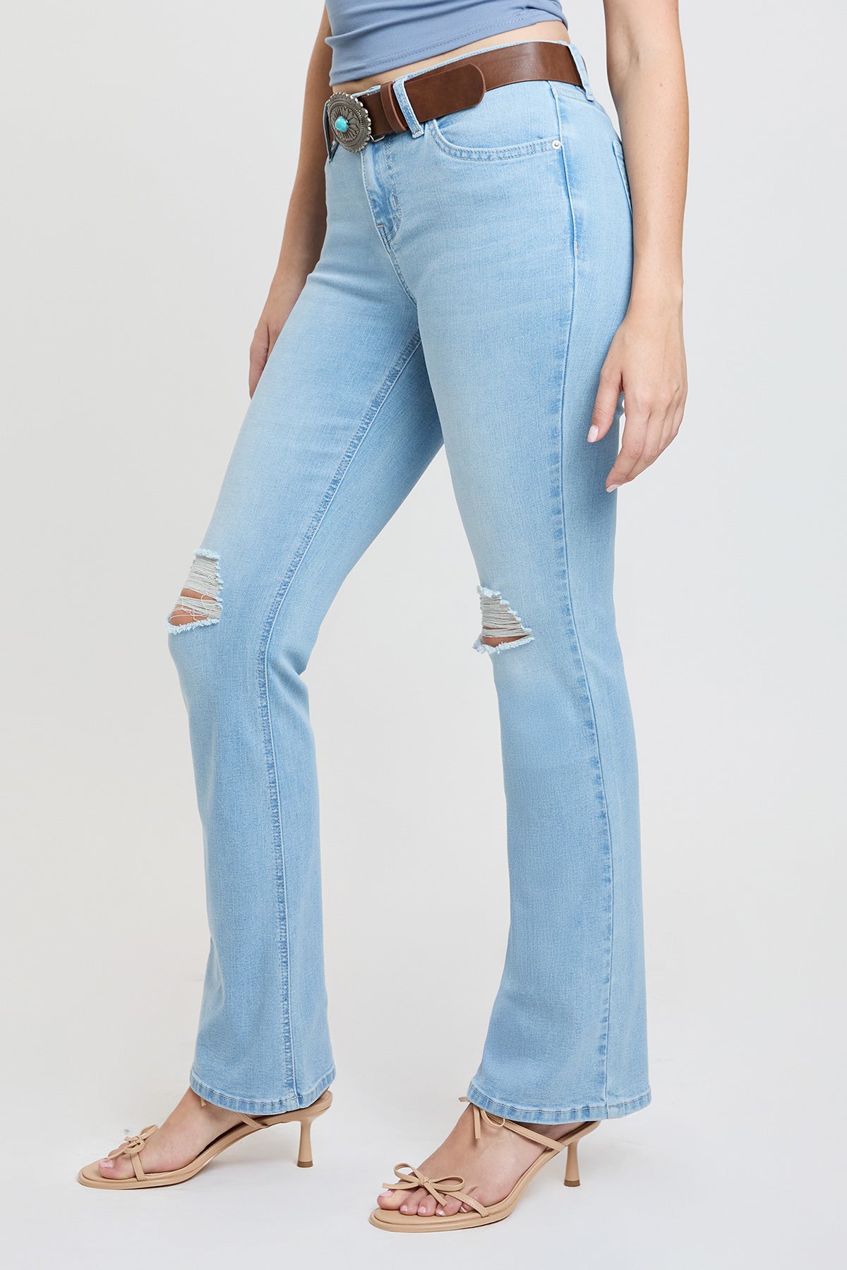L Light Blue Rips