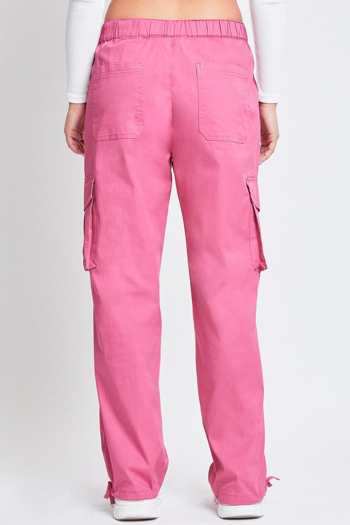 Women's Mid Rise Pull On Cargo Pants