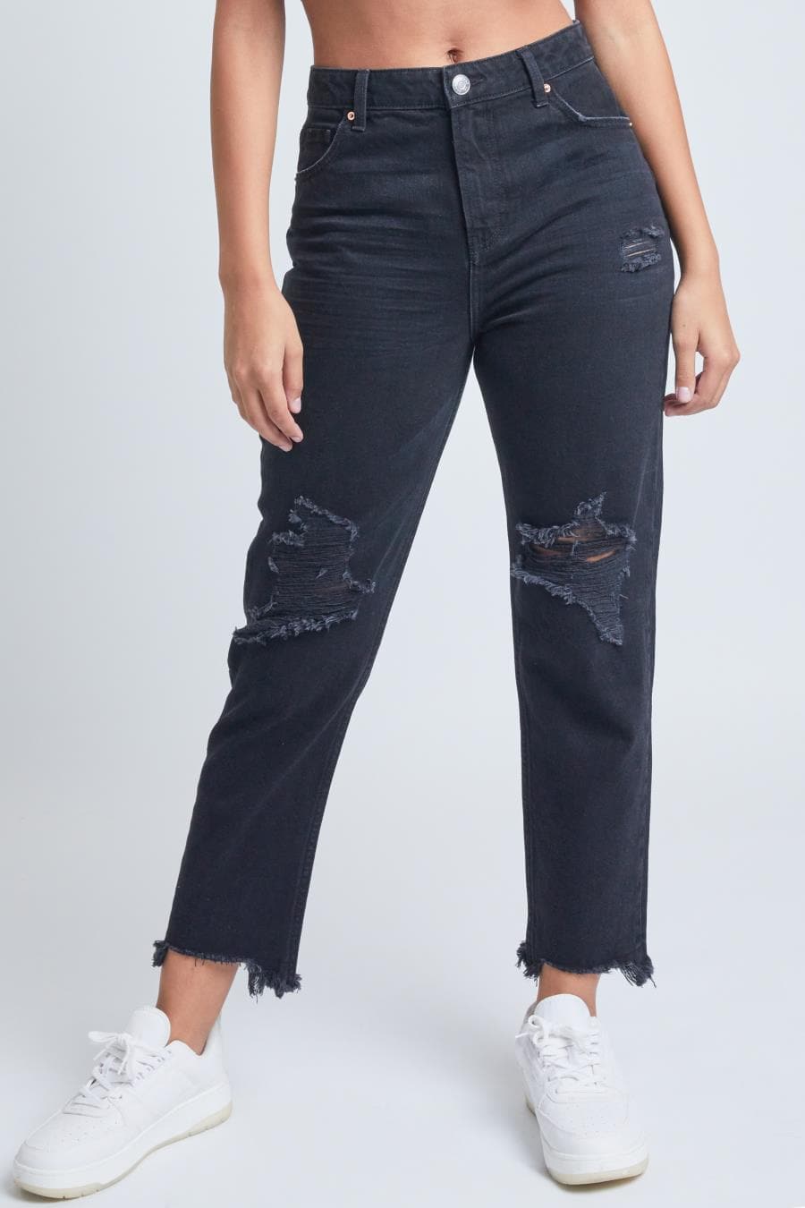 Junior High Rise Mom Fit Ankle Jean P109893