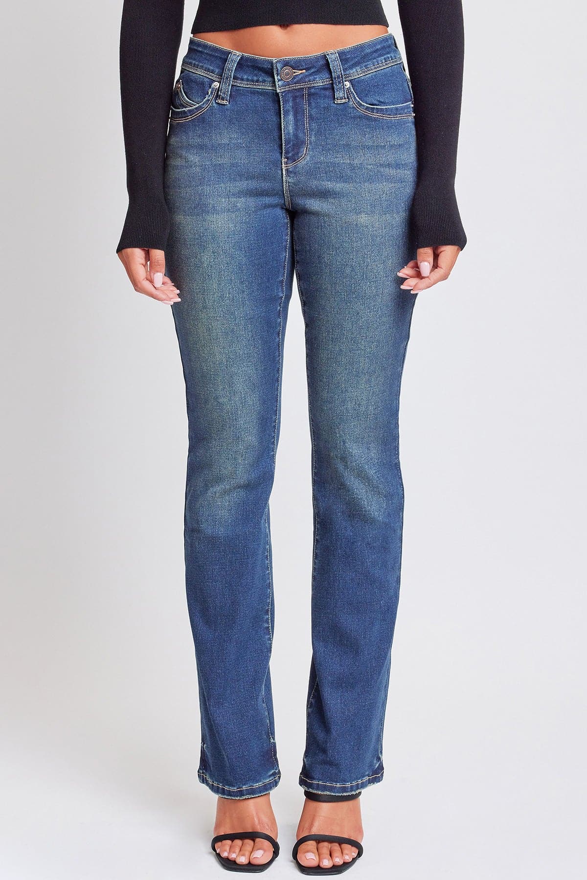 Women’s Sustainable WannaBettaButt Mid Rise Bootcut Jeans