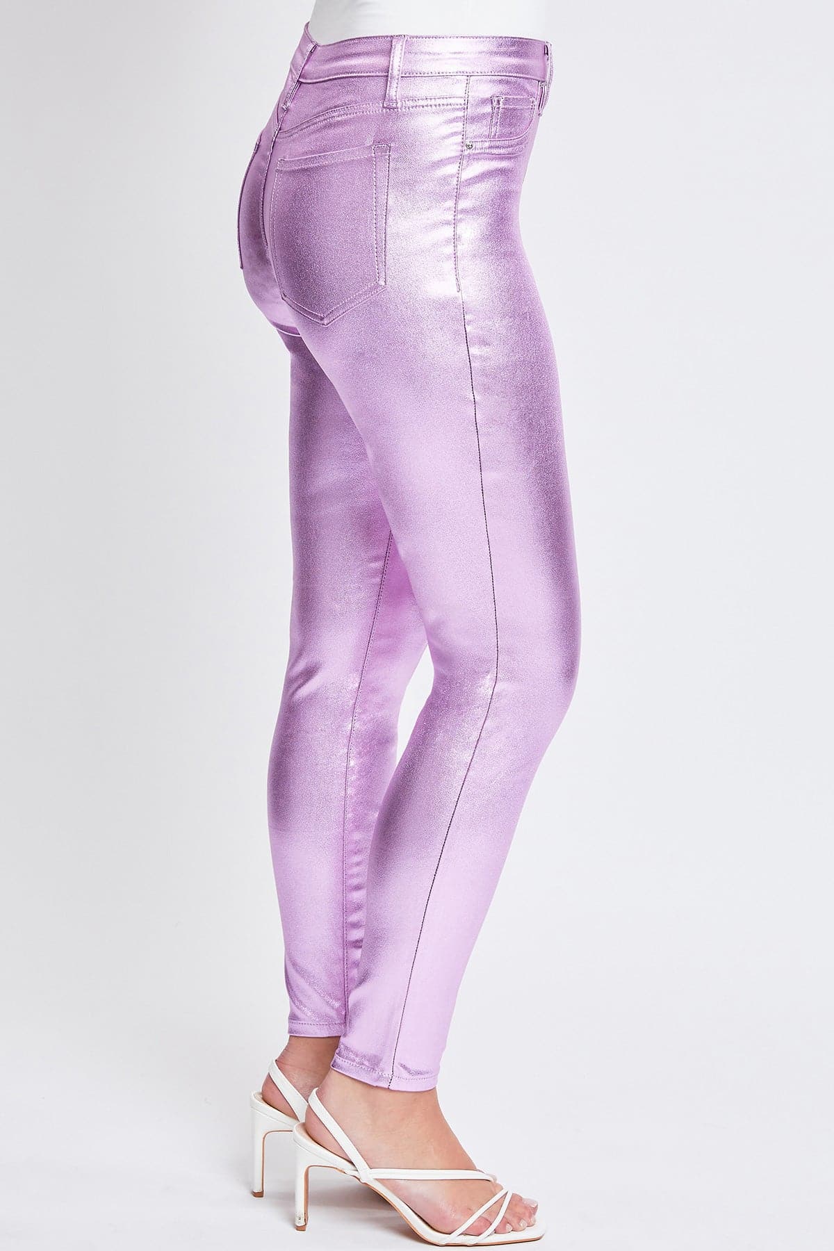 Women's  Metallic Hyperstretch Skinny Pants