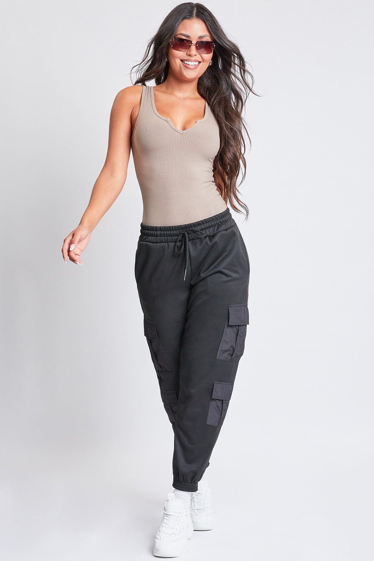 Women's  Joggers with Nylon Pockets