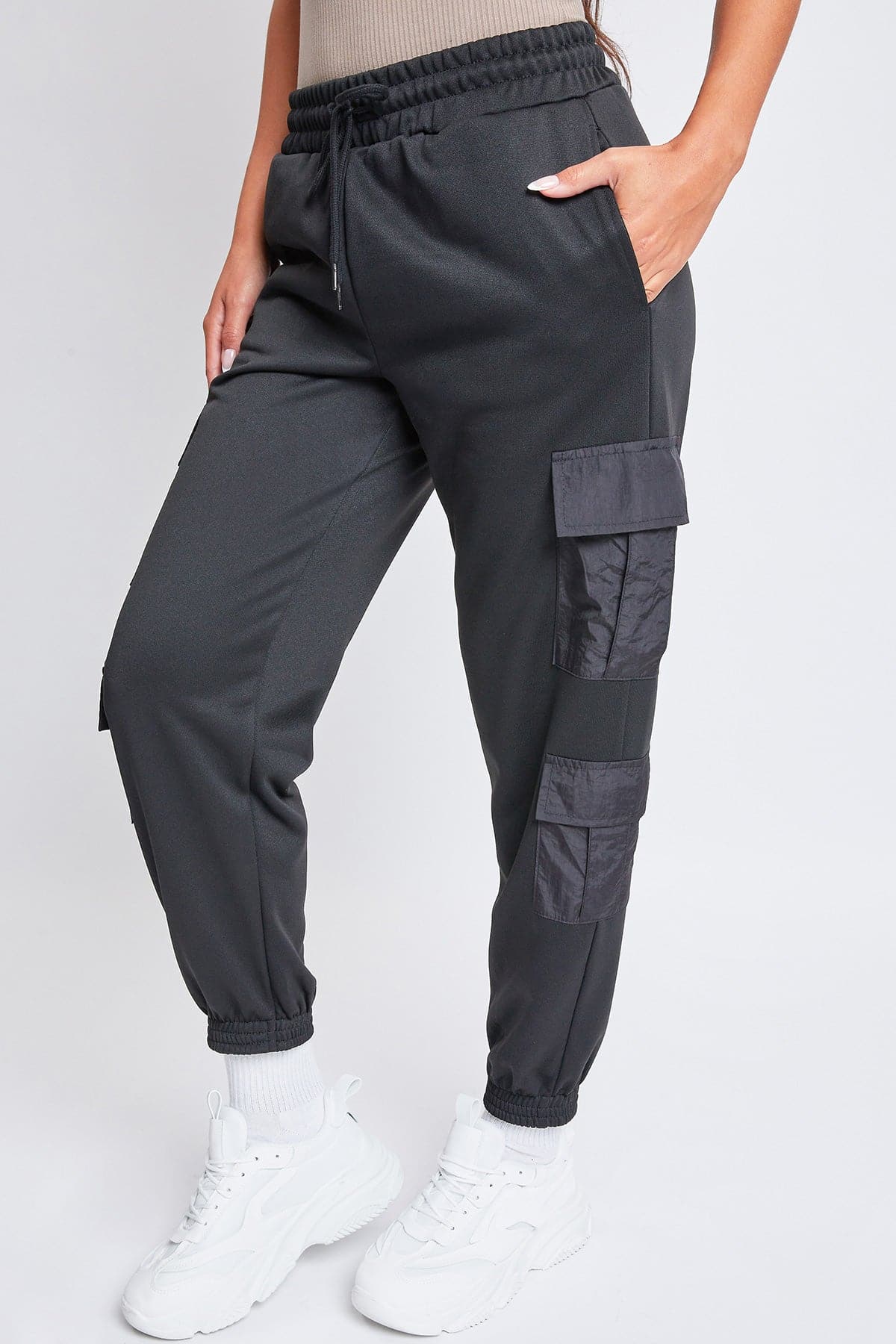 Women's  Joggers with Nylon Pockets