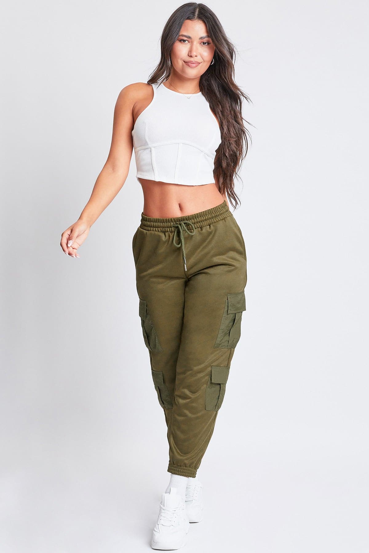 Women's  Joggers with Nylon Pockets