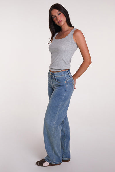 Women's Luxe High Rise WannaBettaButt Straight Leg Jeans