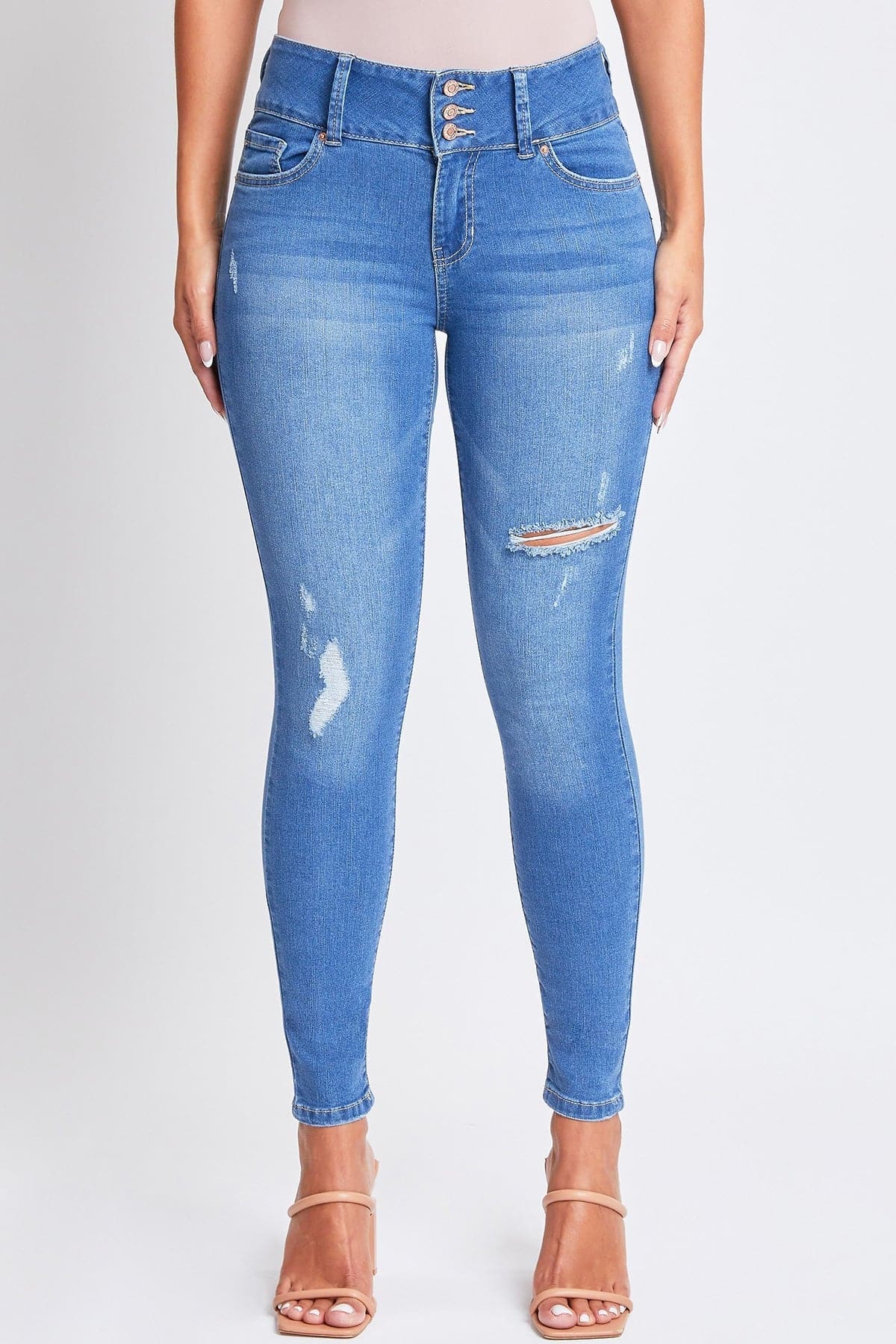 M Warm Medium Blue Rips