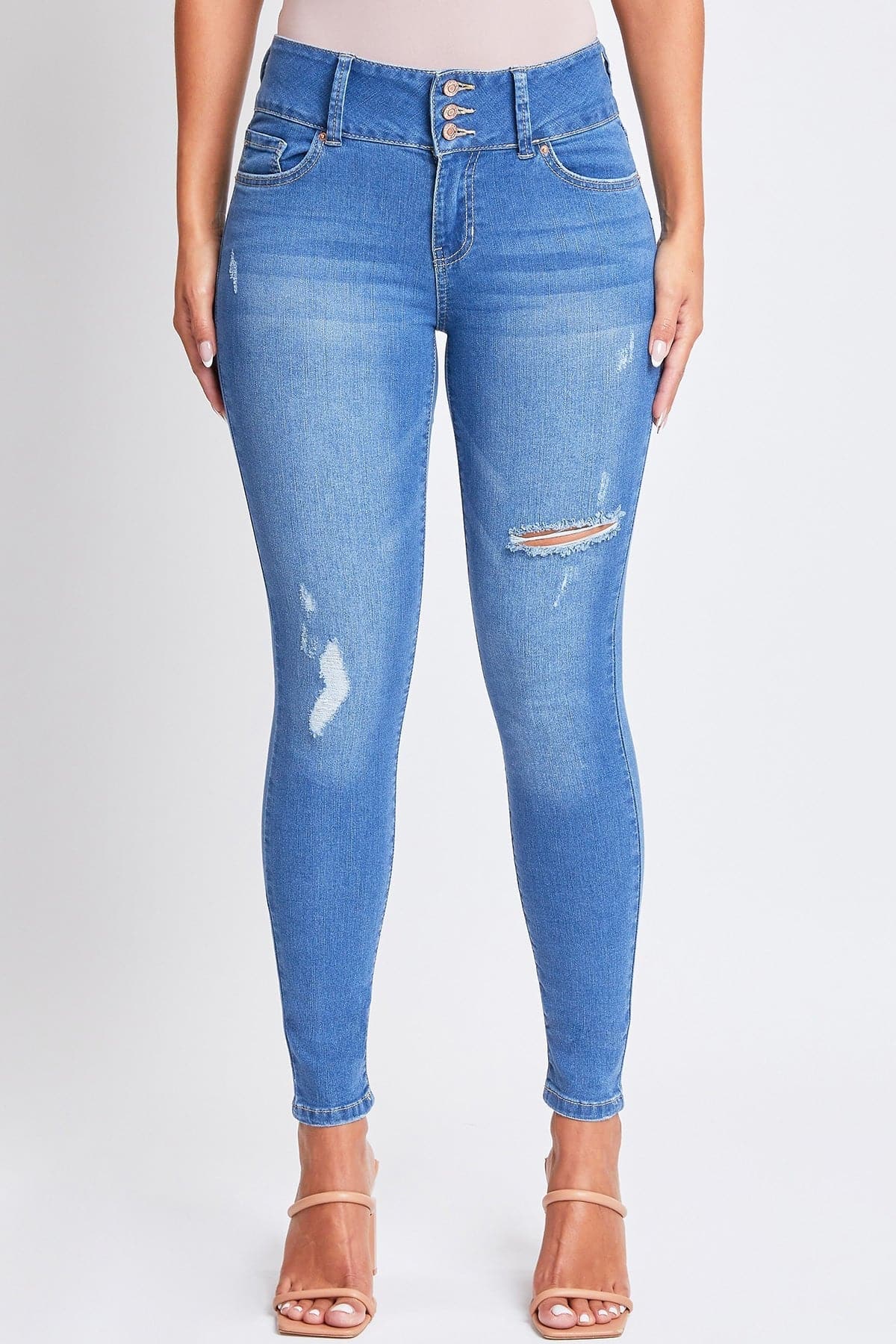 Women's Essential Sustainable Distressed Skinny Jean