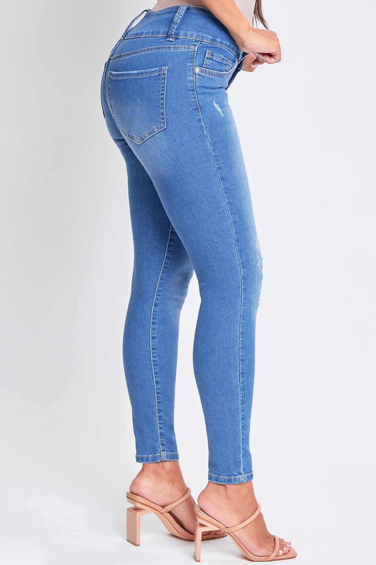 M Warm Medium Blue Rips