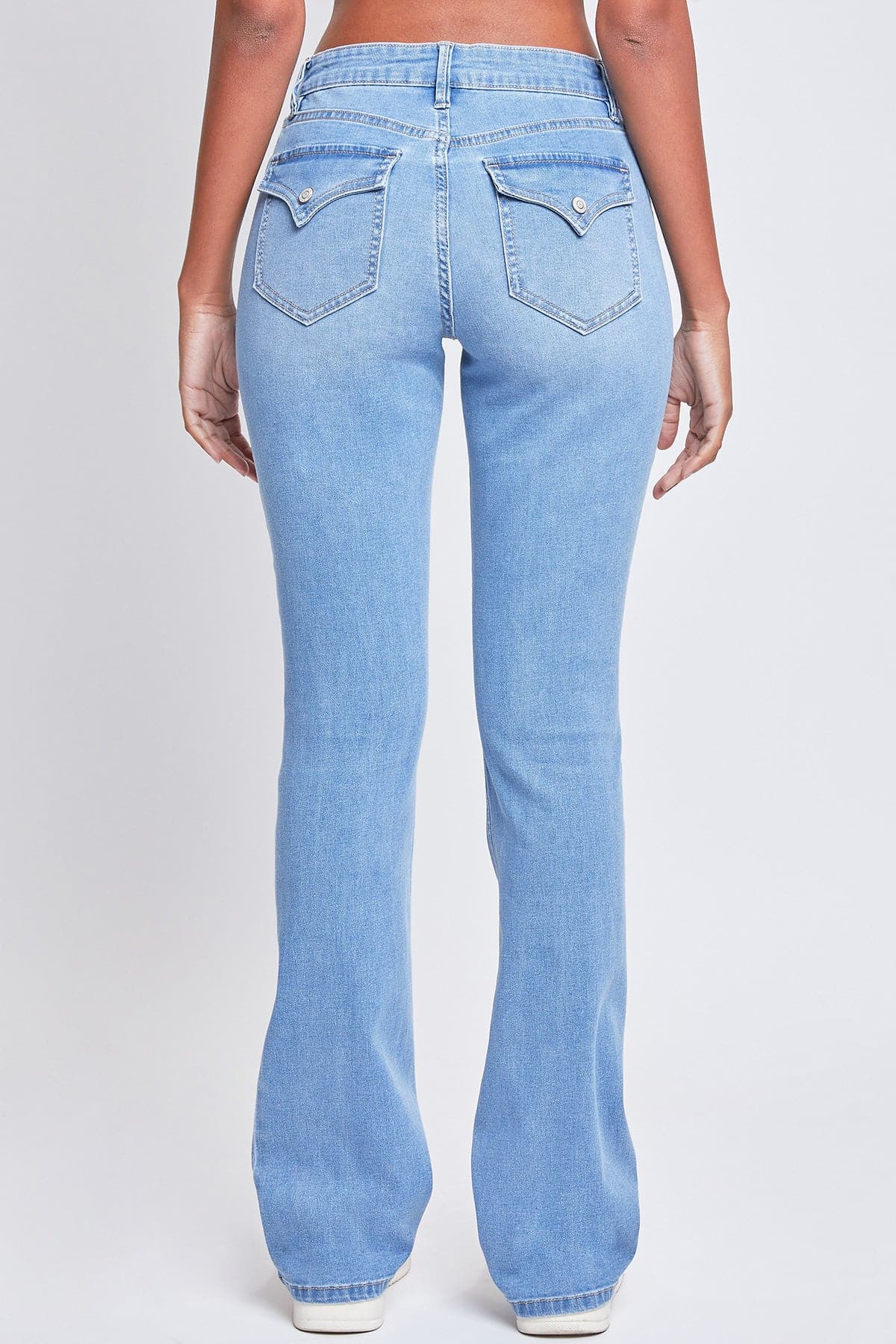 Women's Essential Mid Rise Bootcut Jeans