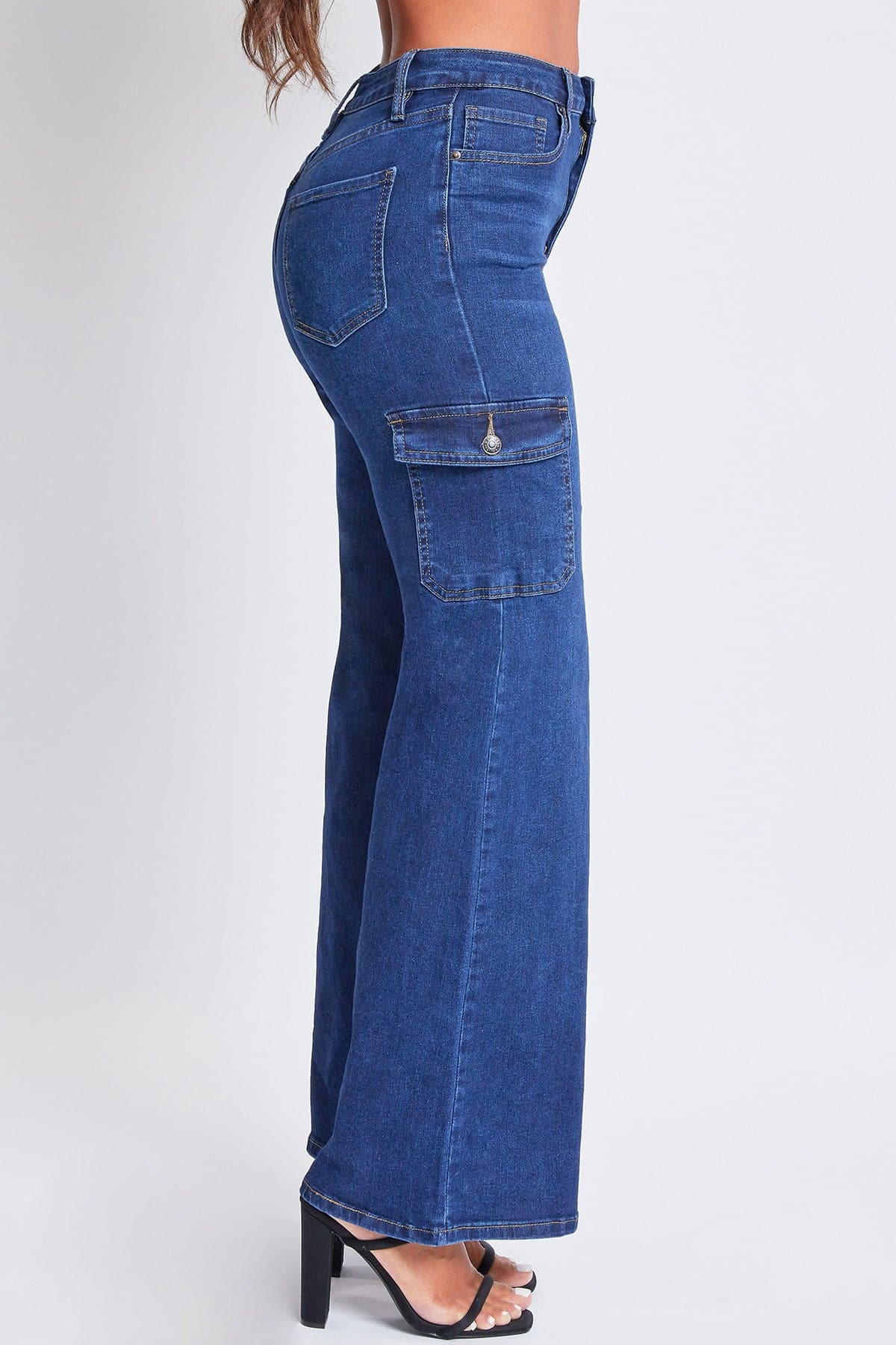 Women's Skater Cargo Wide Leg Jeans