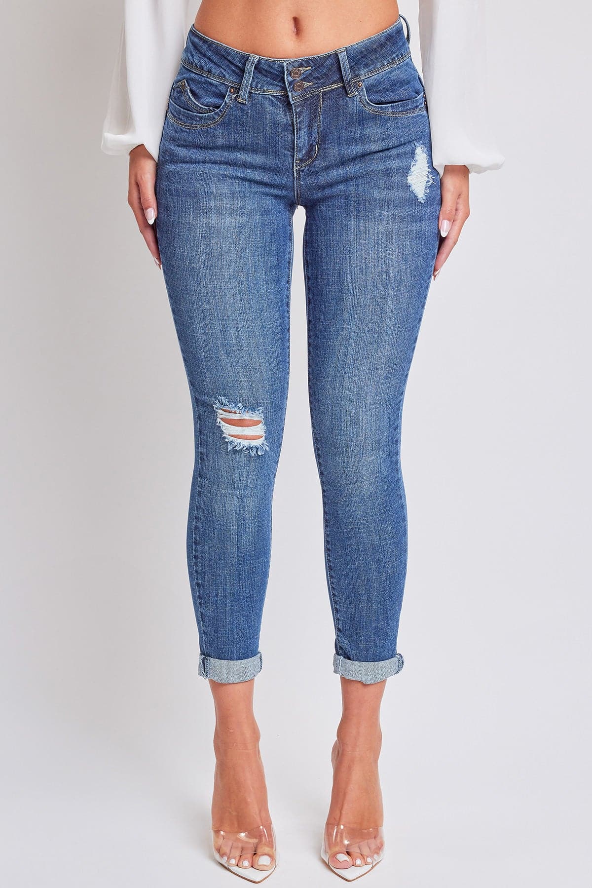 Women's WannaBettaButt Skinny Ankle Jeans