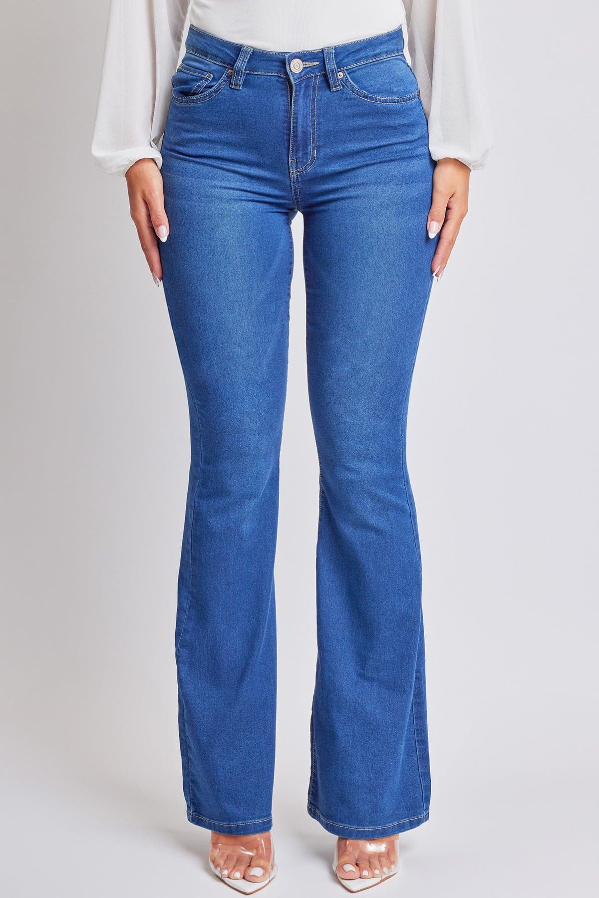 Women's Essential Hyperdenim  Flare Jeans - Long & Regular Inseam