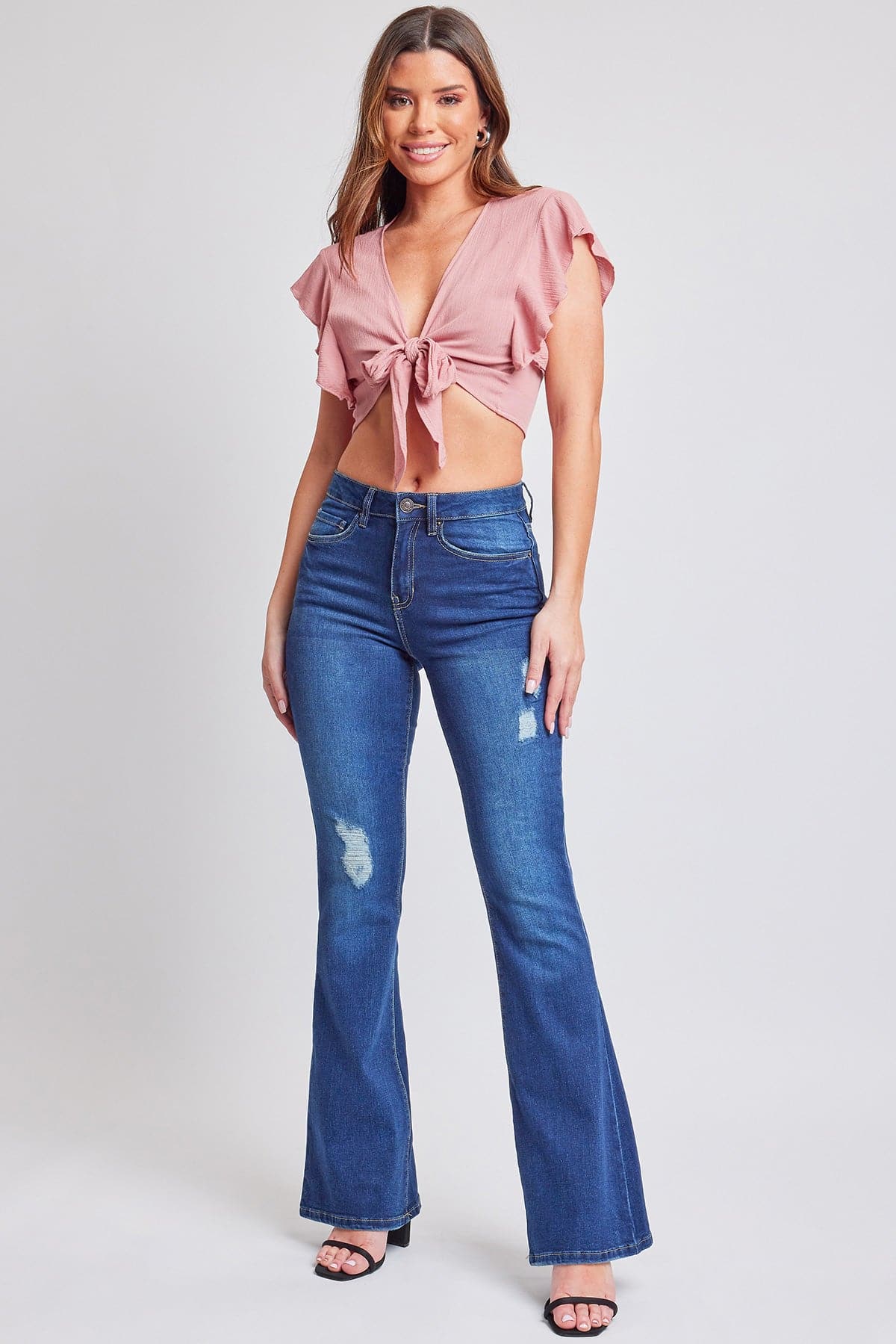 Women's Essential  Flare Jeans - Long Inseam