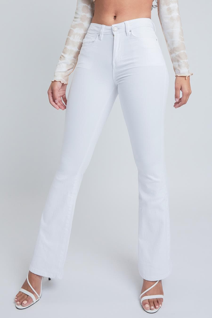 Junior Classic High Rise Flare Jean Long Inseam P998441L