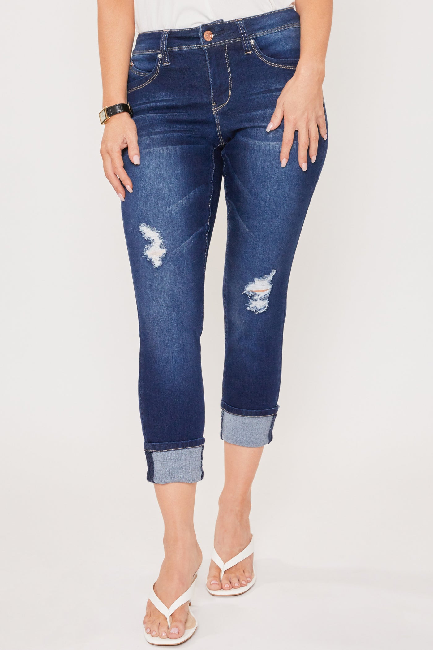 M Medium Blue Rips