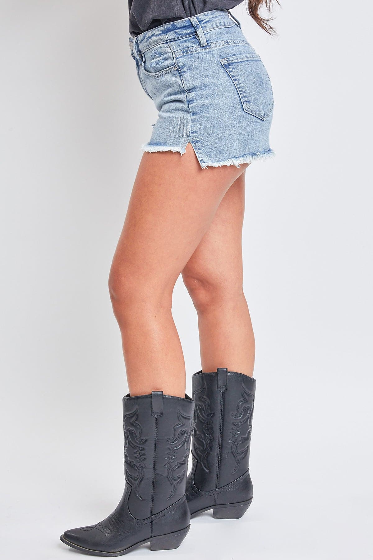 L Warm Light Blue Rips