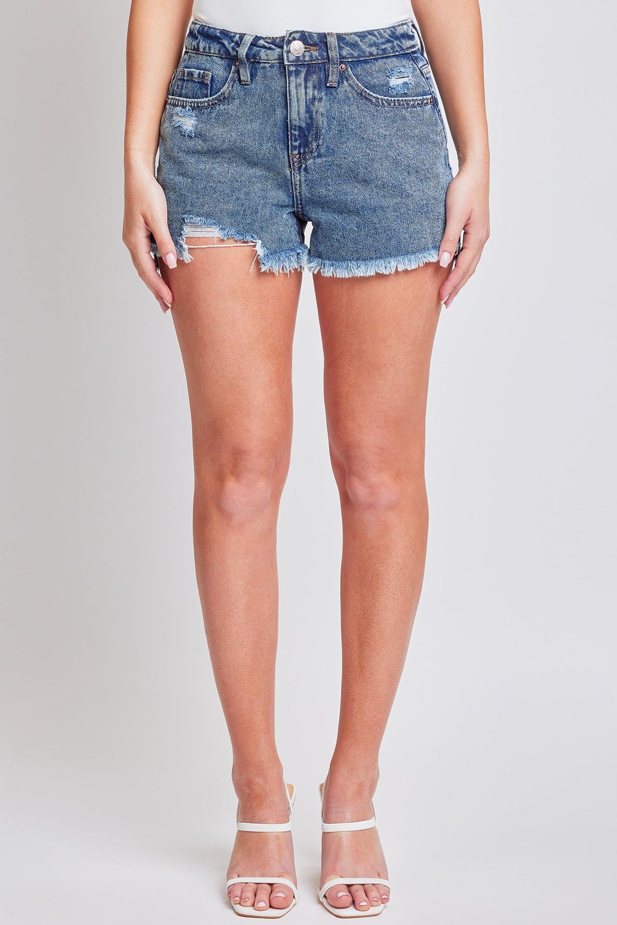 Women's Dream Shorts With Frayed Hem