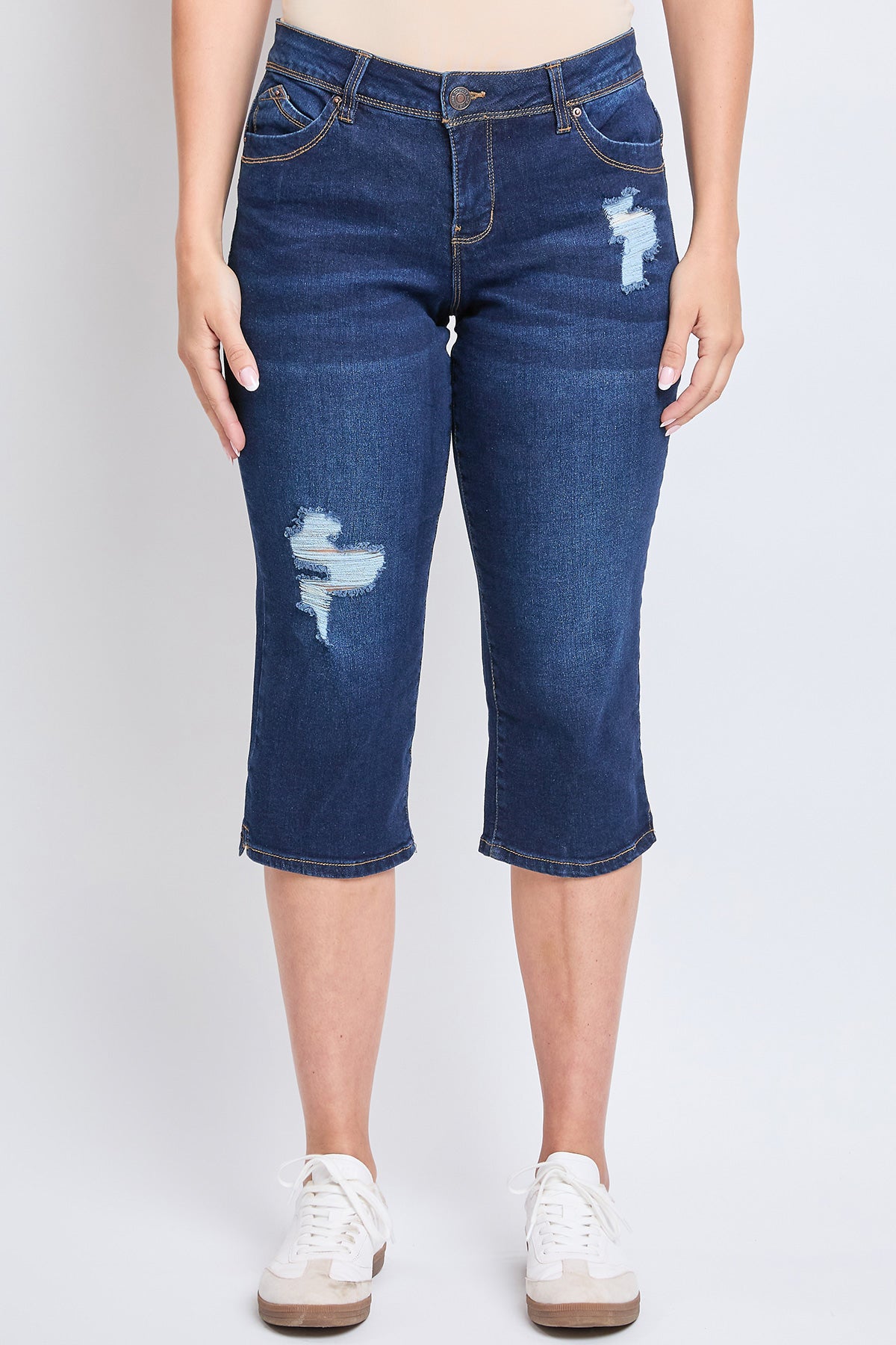 Women's Sustainable WannaBettaButt Capri Jeans